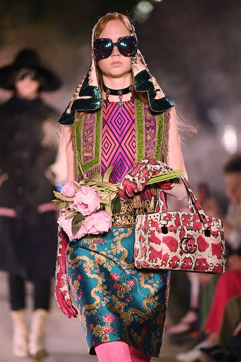 The dark and dramatic highlights from Gucci’s Cruise 2019 show